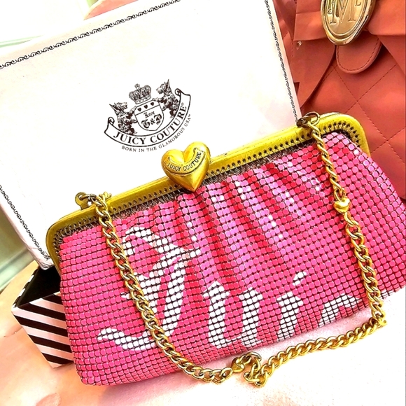 Juicy Couture Handbags - Vintage Juicy Couture Mesh Mini Bag